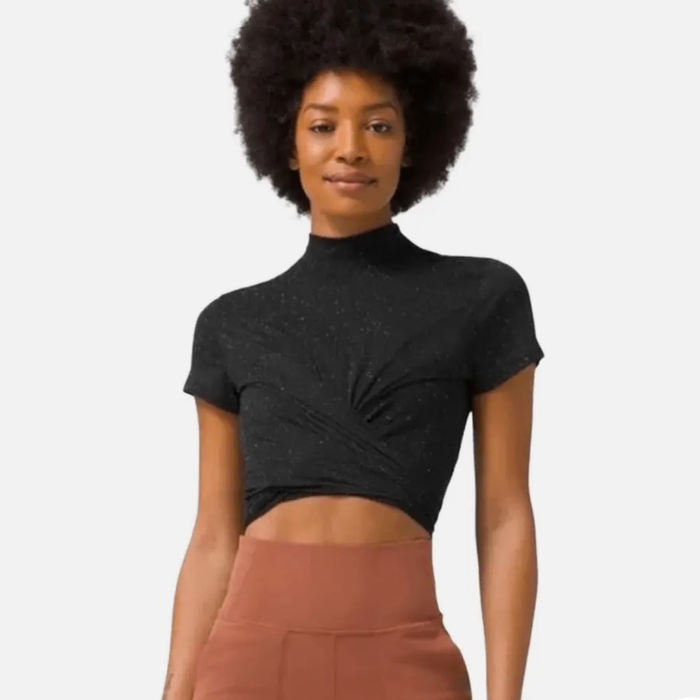 NWT Time to Restore Mock Neck SS